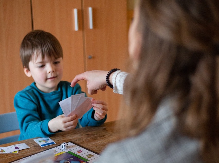 een kaartspel spelen