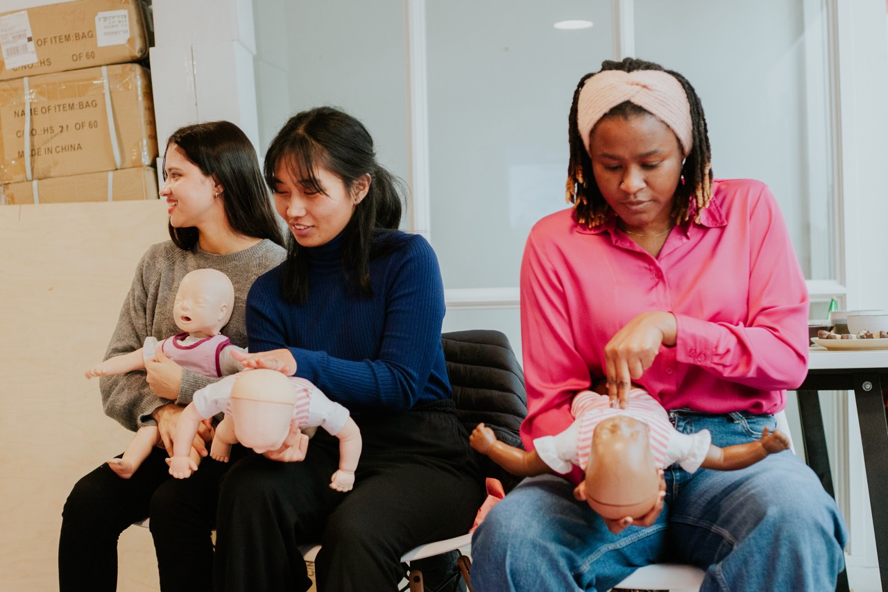 first aid training baby